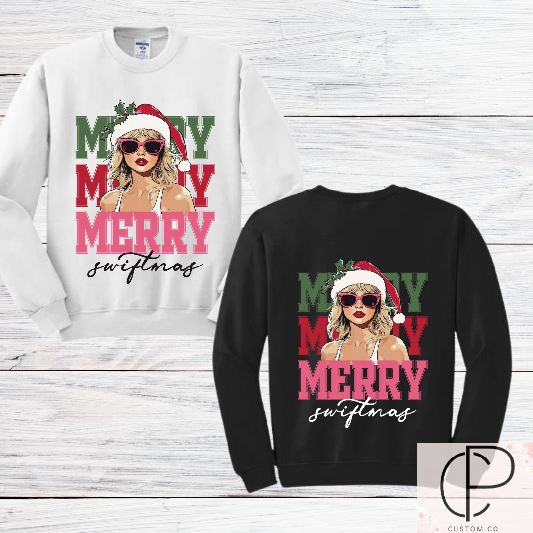 Merry Swiftmas crewneck, christmas crewneck