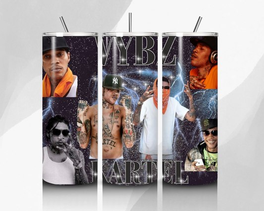 Vybz Kartel 20 oz tumbler